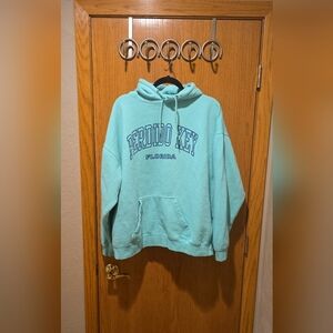 3X Green PERDIDO KEY FLORIDA Hoodie Excellent Condition